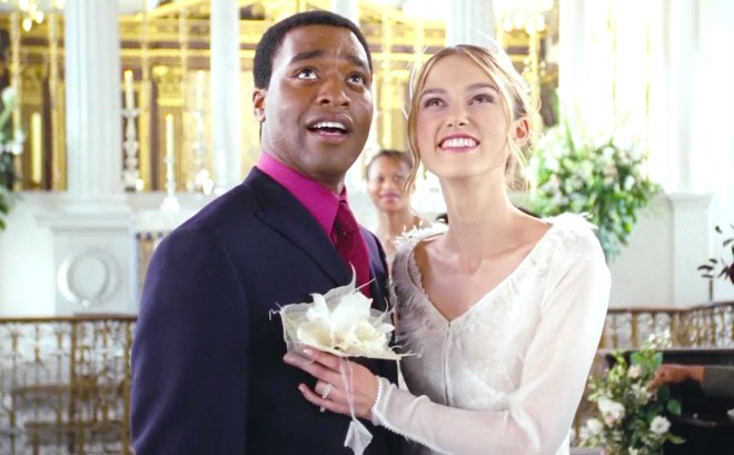 Love Actually (2003), Chiwetel Ejiofor, Keira Knightley 