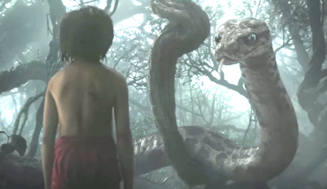 The Jungle Book (2016), Neel Sethi, Scarlett Johansson (Kaa voice)