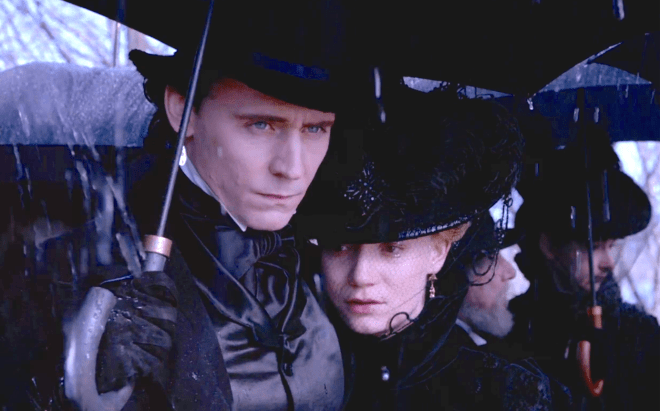 Crimson Peak (2015), Tom Hiddleston, Mia Wasikowska