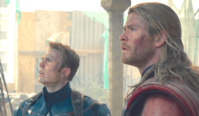 Avengers - Age of Ultron (2015), Chris Evans, Chris Hemsworth