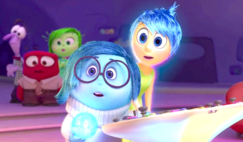 Inside Out (2015), Fear (Bill Hader), Anger (Lewis Black), Disgust (Mindy Kaling), Sadness (Philis Smith), Joy (Amy Poehler)
