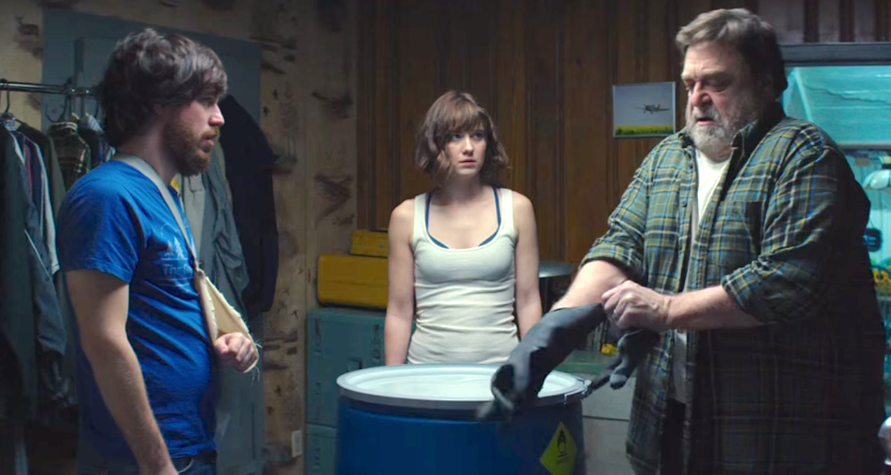 10 Cloverfield Lane (2016), John Gallagher Jr., Mary Elizabeth Winstead, John Goodman