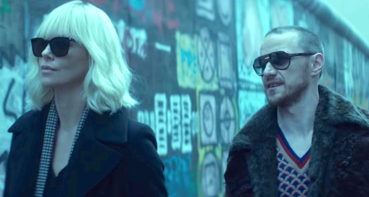 Atomic Blonde (2017), Charlize Theron, James McAvoy