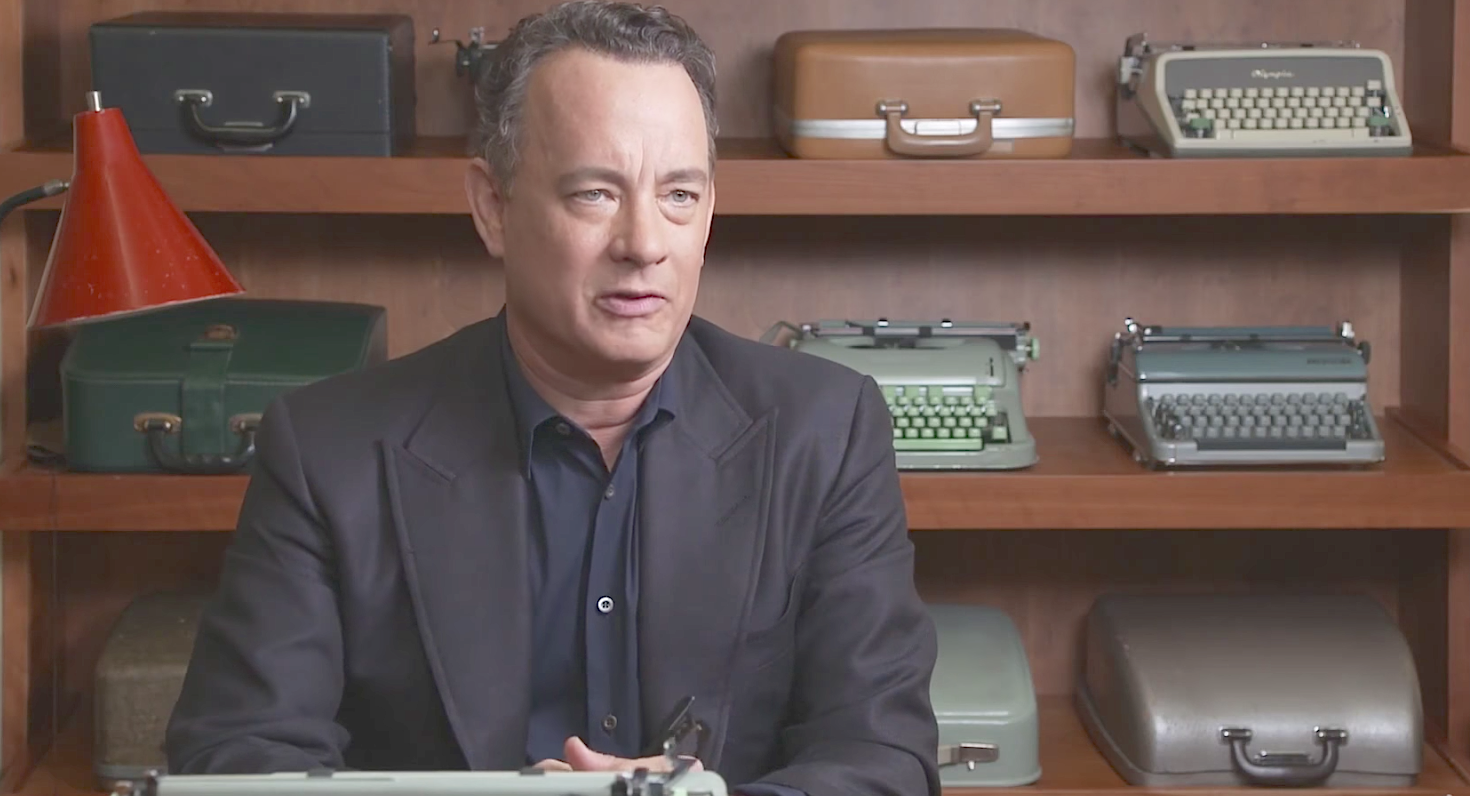 California Typewriter (2016), Tom Hanks