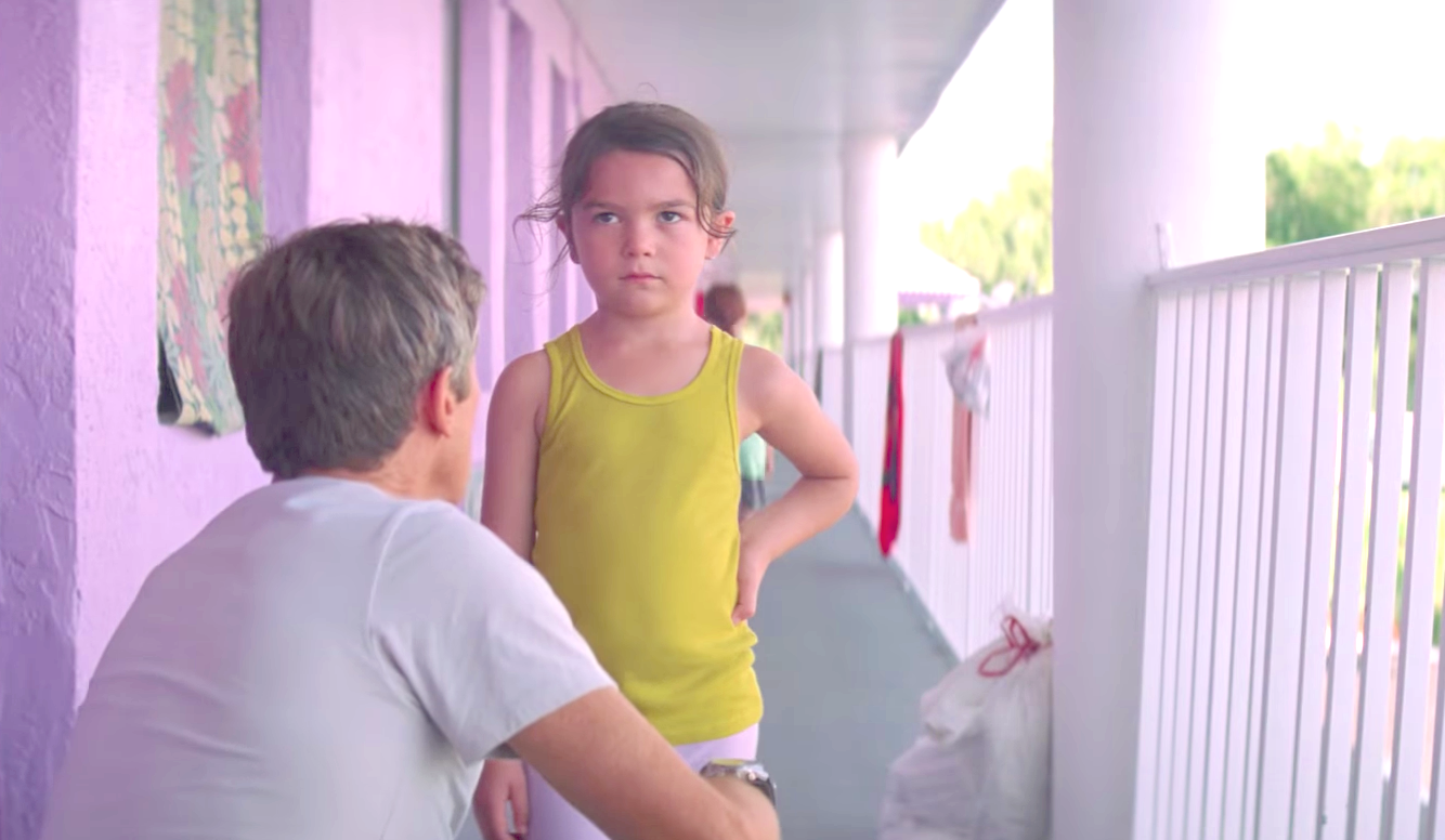 The Florida Project (2017), Willem Dafoe, Brooklynn Prince