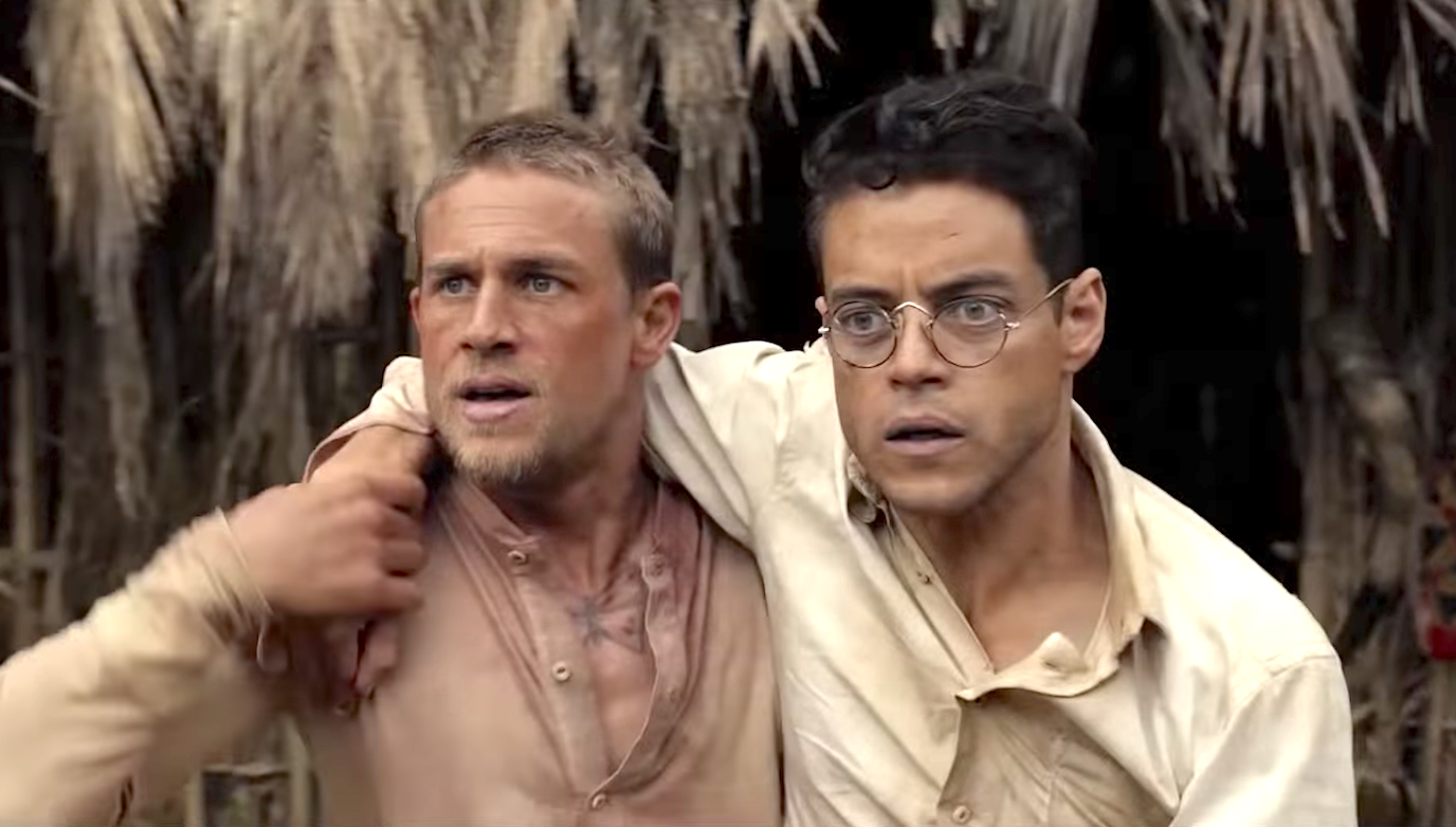 Papillon (2017), Charlie Hannum, Rami Malek