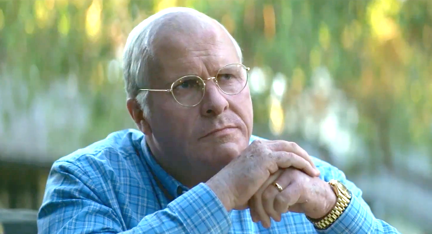 Vice (2018), Christian Bale as Dick Cheney