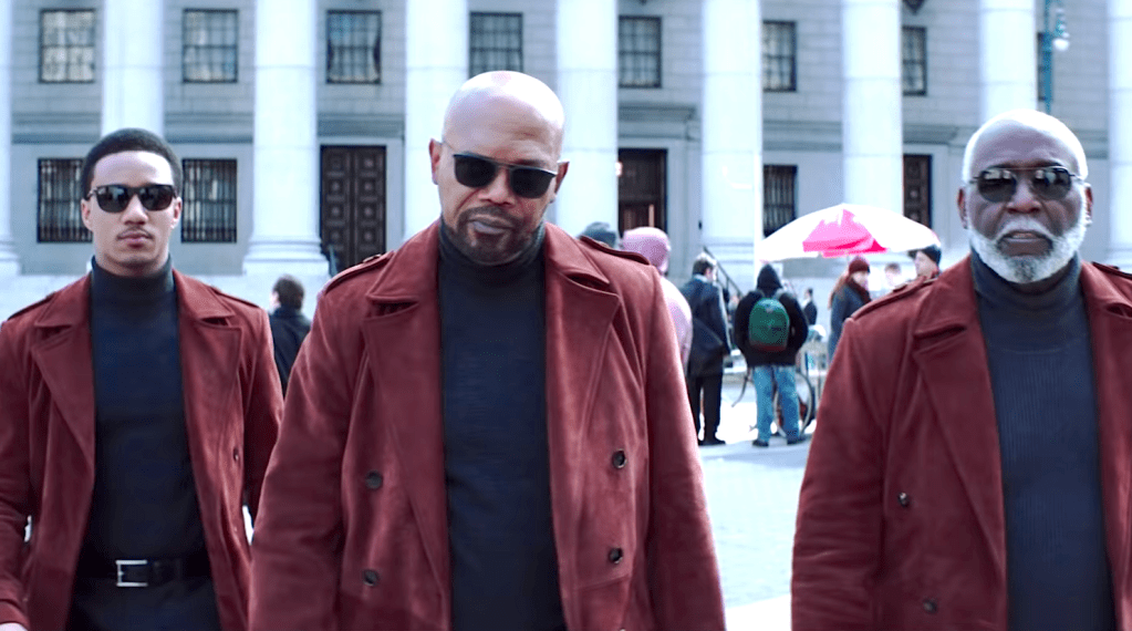 Shaft (2019),Jessie T. Usher, Samuel L. Jackson, Richard Roundtree