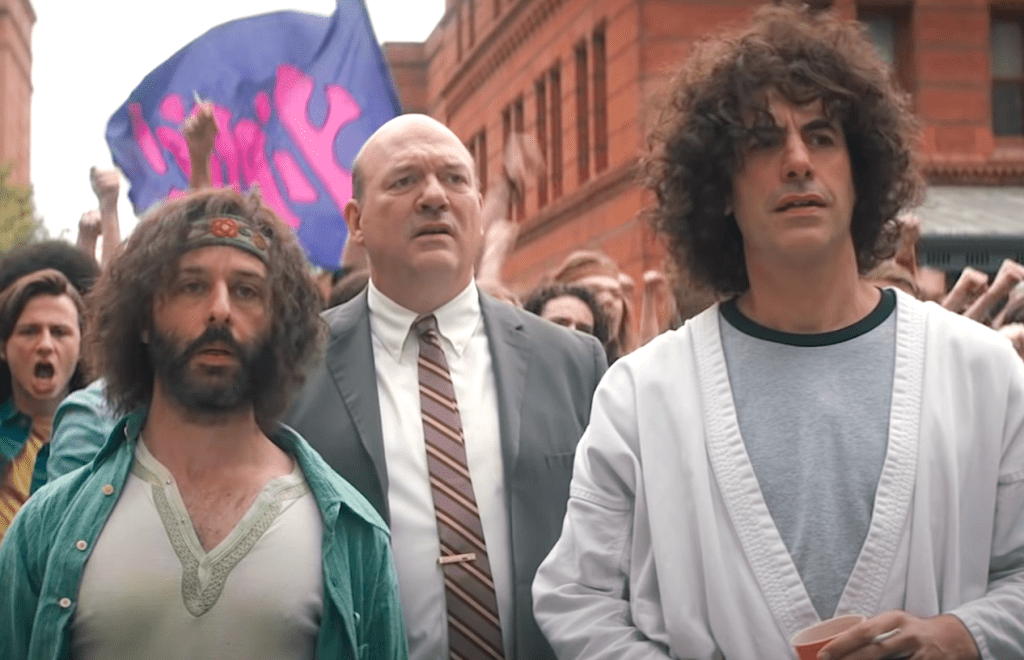 The Trial of the Chicago 7 (2020), Jeremy Strong, John Carroll Lynch. Sacha Baron Cohen
