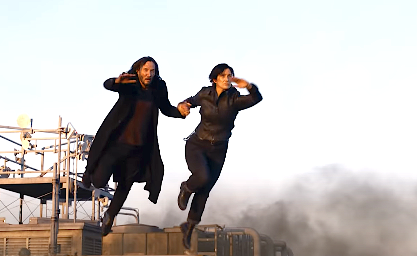 The Matrix Resurrections (2021), Keanu Reeves, Carrie-Anne Moss, Warner Bros. Pictures