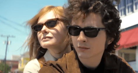 A Complete Unknown (2024), Elle Fanning, Timothée Chalamet, Search Light Pictures